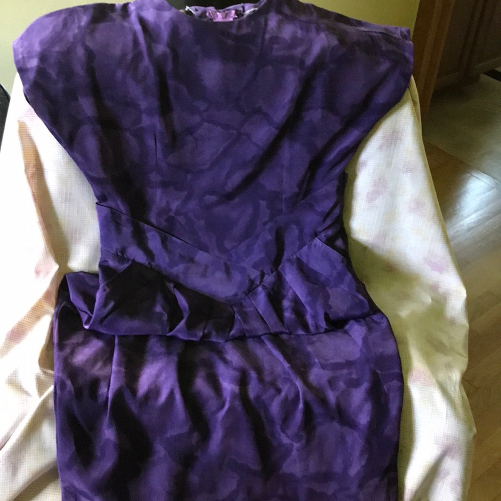 J. HERRERA purple dress